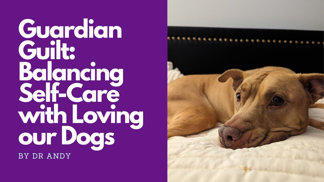 Balancing Self Care with Loving our Dogs