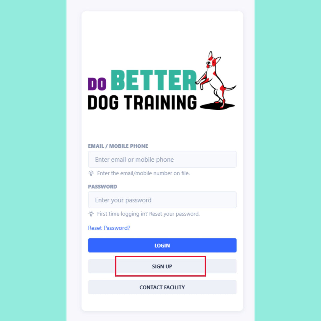 Do Better Training - Gingr App Instructions – Dobettertraining